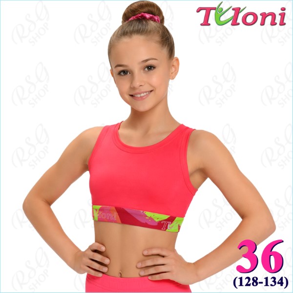 Short Tanktop Tuloni Elastic mod. TK10 s. 36 (128-134) Coral TK10PG-CO36