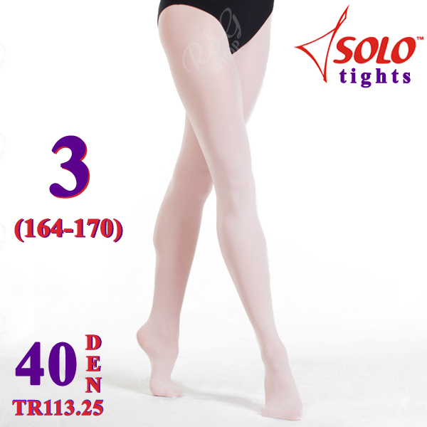 Ballet Tights Solo TR113 col. Pink 40 DEN 3 (164-170) TR113.25-3