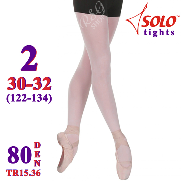 Tights Solo TR15 col. Pink (Ballet) s. 2 (128-134) 80 DEN TR15.36-2