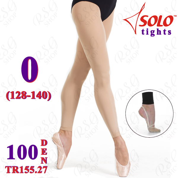 Dance Tights Solo TR155 col. Skin 100 DEN 0 (128-140) TR155.27-0