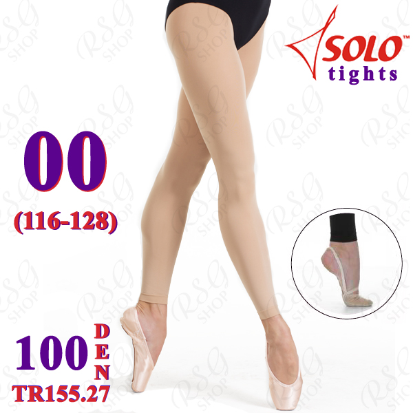 Dance Tights Solo TR155 col. Skin 100 DEN 00 (116-128) TR155.27-00