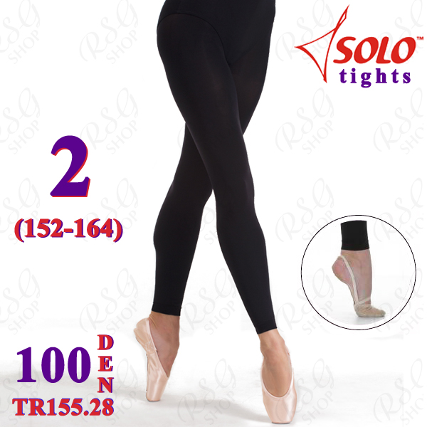 Dance Tights Solo TR155 col. Black 100 DEN 2 (152-164) TR155.28-2