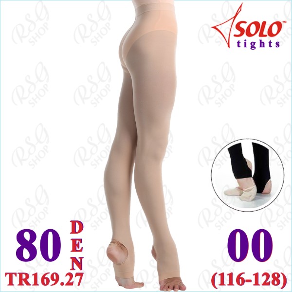 Dance Tights Solo TR169 col. Skin 80 DEN 00 (116-128) TR169.27-00