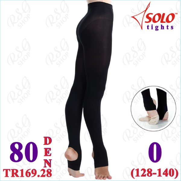 Dance Tights Solo TR169 col. Black 80 DEN 0 (128-140) TR169.28-0