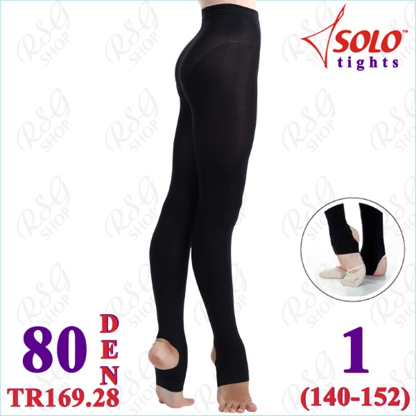 Dance Tights Solo TR169 col. Black 80 DEN 1 (140-152) TR169.28-1