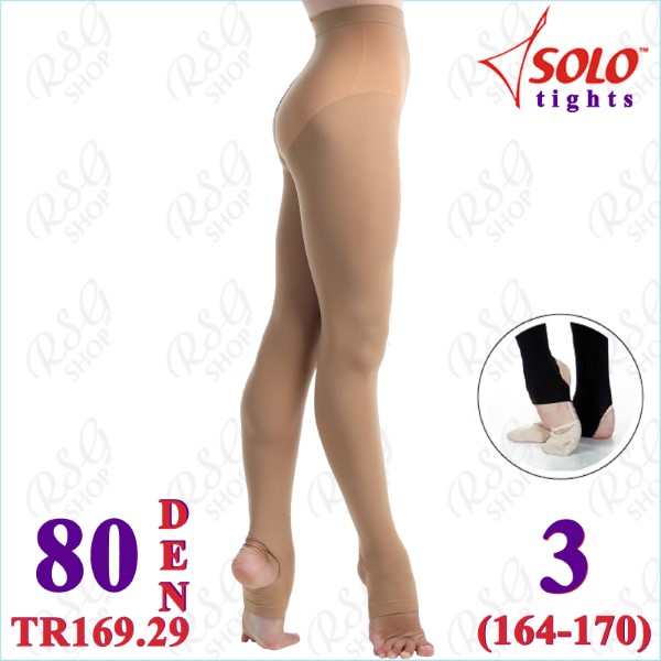 Dance Tights Solo TR169 col. Suntan 80 DEN 3 (164-170) TR169.29-3
