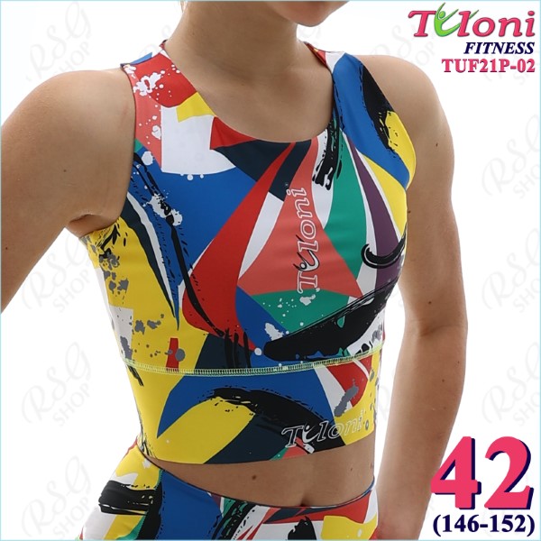 Tanktop Tuloni Fitness des. Versace s. 42 col. GxYxR TUF21P-02-42