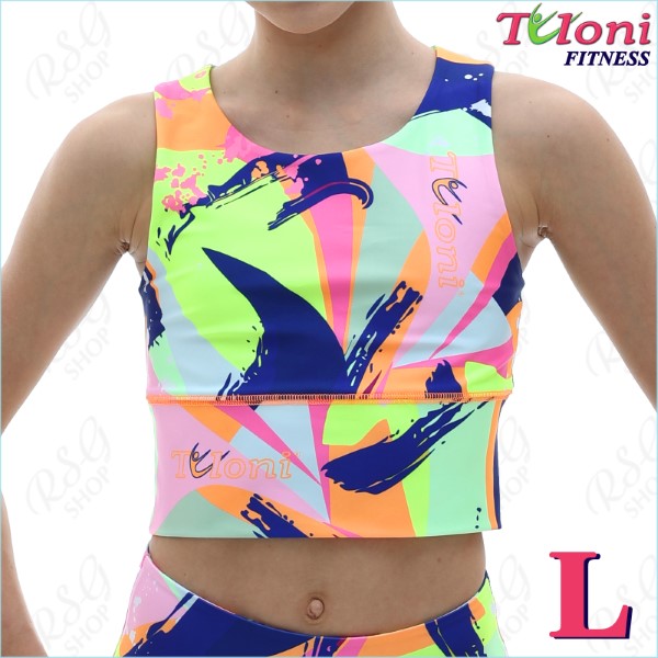 Tanktop Tuloni Fitness des. Versace Gr. L col. PPxFUxY Art. TUF21P-11-L