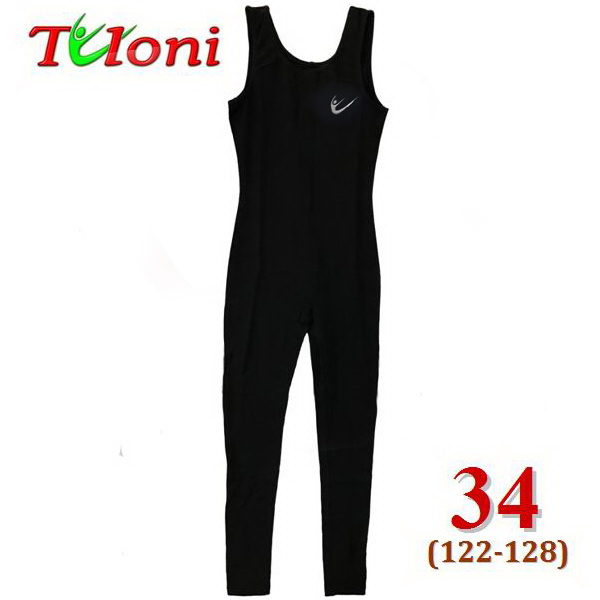 Trainingshalboverall Tuloni BLD-01 Logo Gr. 34 (122-128) Black BLD01CL-B34