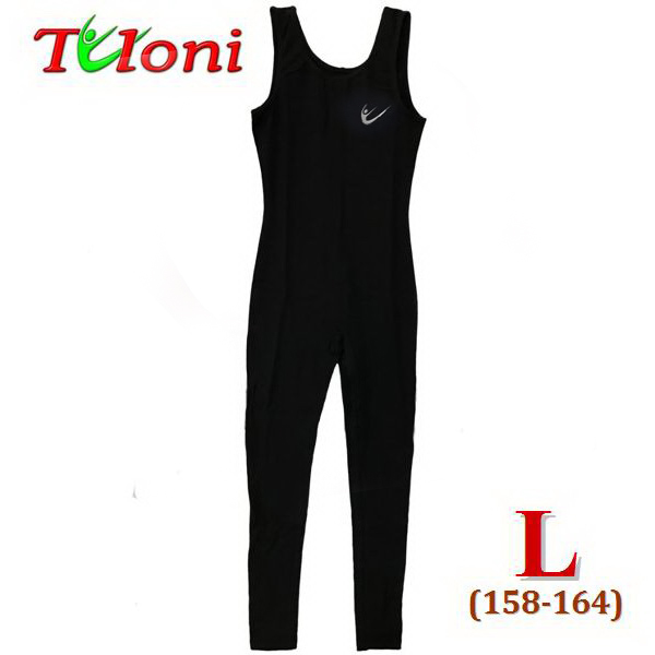 Trainingshalboverall Tuloni BLD-01 Logo Gr. L (158-164) Black BLD01CL-BL