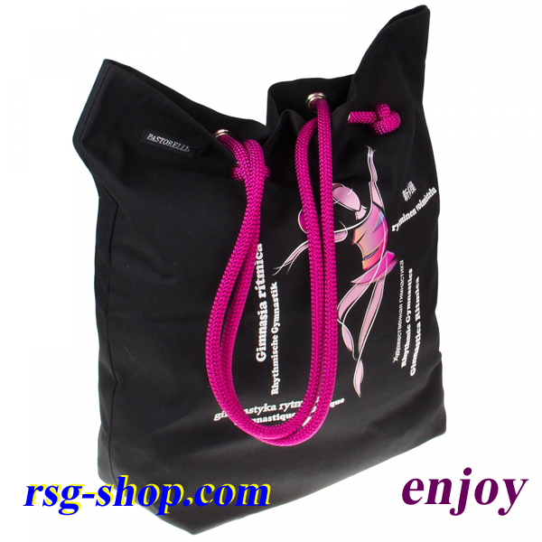 Sporttasche Pastorelli mod. Enjoy col. Black-Pink Art. 03877