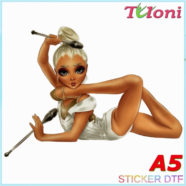 Iron-On Sticker Tuloni A5 motive RG-01 DTF Art. T100A5-01