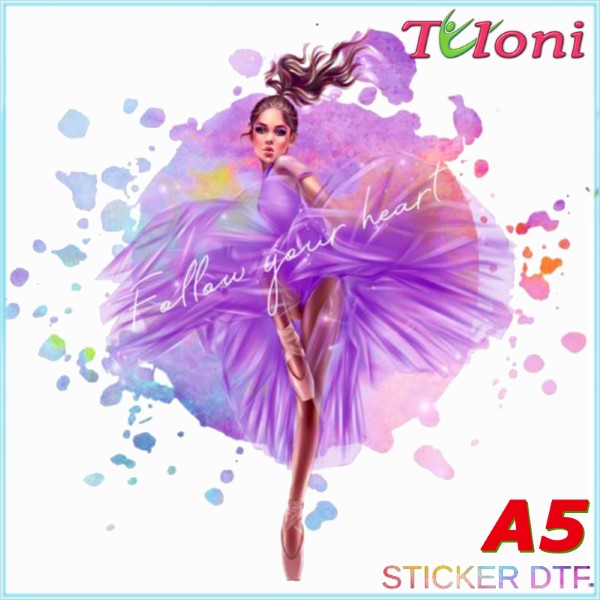Iron-On Sticker Tuloni A5 motive BT-33 DTF Art. T100A5-33
