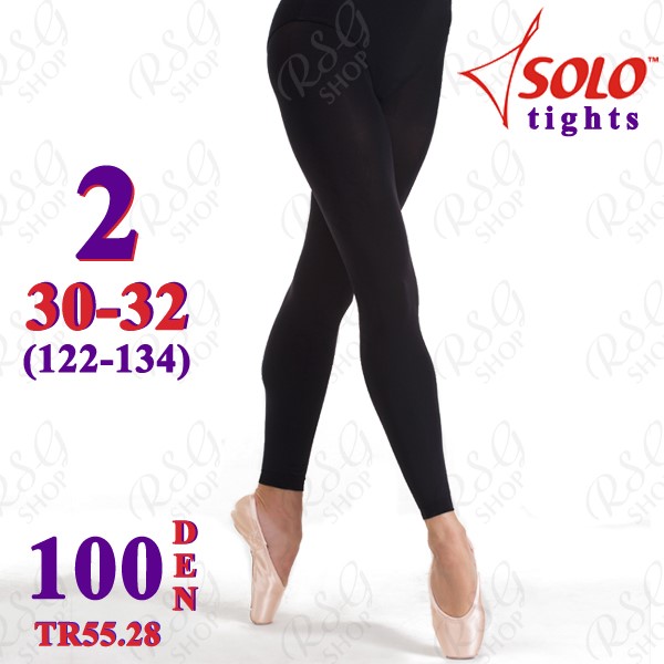 Strumpfhose Solo TR55 col. Black Gr. 2 (122-134) 100 DEN TR55.28-2 Strumpfhose Solo TR55 col. Black Gr. 2 (122-134) 100 DEN TR55.28-2