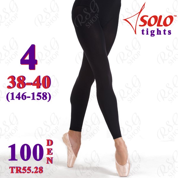 Strumpfhose Solo TR55 col. Black Gr. 4 (146-158) 100 DEN TR55.28-4 Strumpfhose Solo TR55 col. Black Gr. 4 (146-158) 100 DEN TR55.28-4