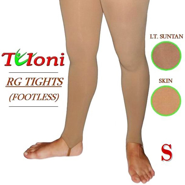 Footless Tights Tuloni s. S (142-158) col. Lt. Suntan Art T03982S
