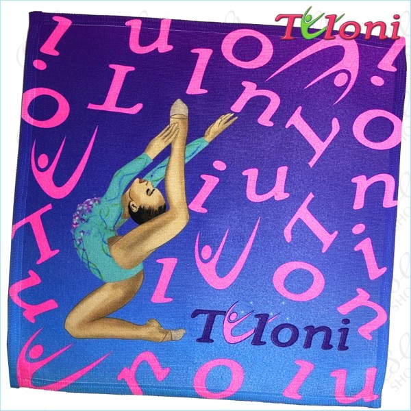 Ball & Hand Towel Tuloni mod. ZOE col. PxVIxLIBU Art. TOW07