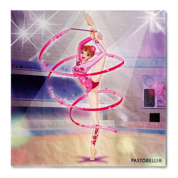 Towel for a ball Pastorelli Stefy con nastro Art. 01435