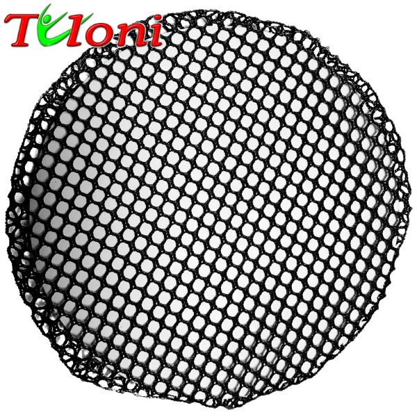 Сетка на пучок Tuloni size 5x5 mm col. Black Art. T0979