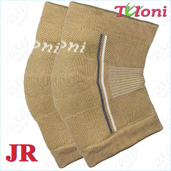 Knitted Knee Supporter Tuloni mod. KPW s. Junior col. Beige Art.T1011-BEJR