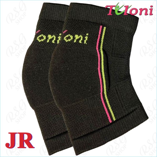 Knitted Knee Supporter Tuloni mod. KPW s. Junior col. Black Art.T1011-BJR