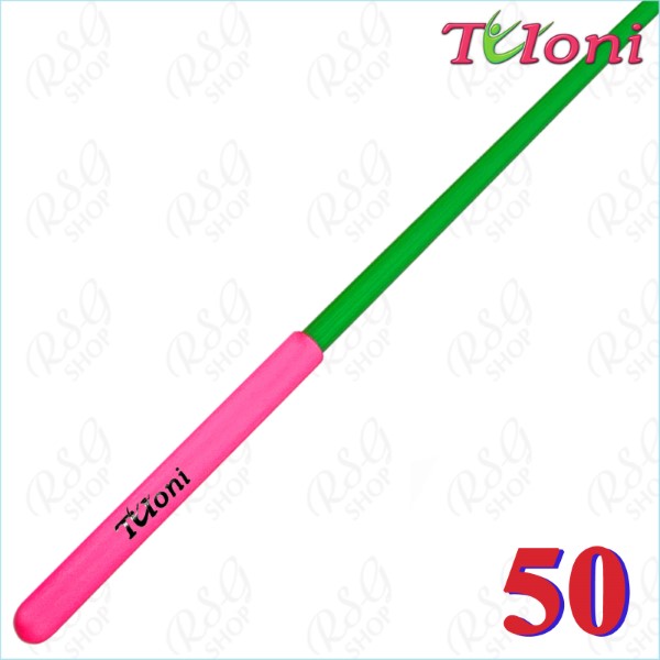 Stick 50cm Tuloni col. Neon Green incl. Pink Grip Art. T1273
