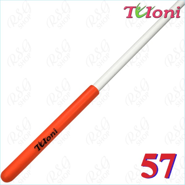 Stab 57cm Tuloni col. White incl. Orange Grip Art. T1151