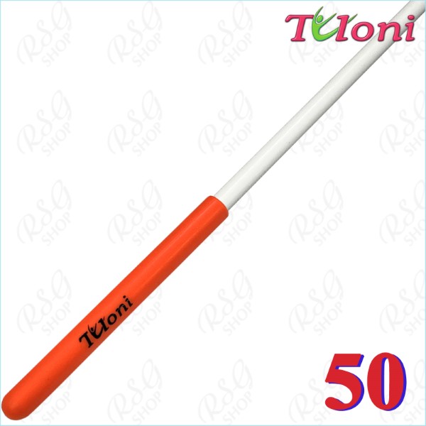 Stab 50cm Tuloni col. White incl. Orange Grip Art. T1126