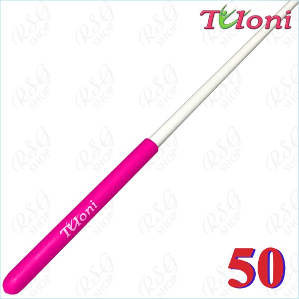 Stick 50cm Tuloni col. White incl. Pink Grip Art. T0987