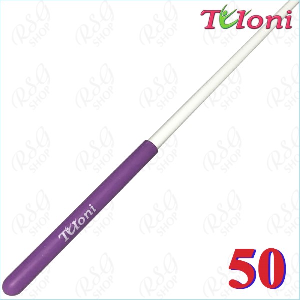 Stick 50cm Tuloni col. White incl. Lilac Grip Art. T0989