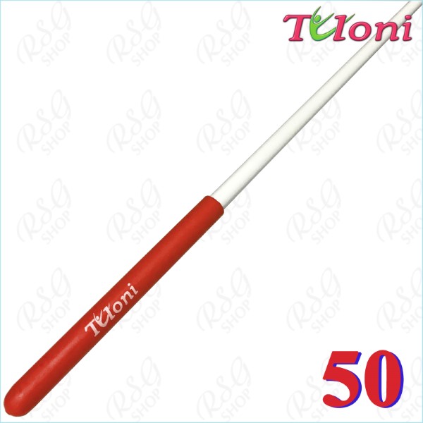 Stick 50cm Tuloni col. White incl. Red Grip Art. T0912