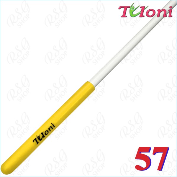 Stick 57cm Tuloni col. White incl. Yellow Grip Art. T1150