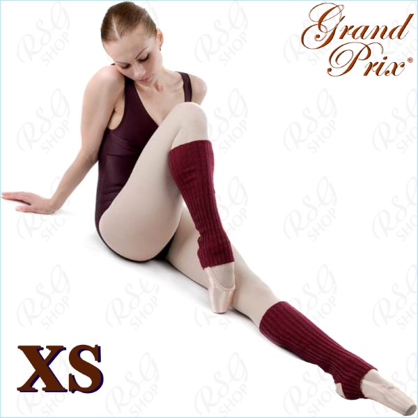 Beinwärmer Grand Prix size XS One Size col. Bordeaux Art. WGP10-BDXS