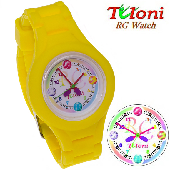 Часы Tuloni Des.#2 Strap #2 col. Yellow Art.T0202-2Y