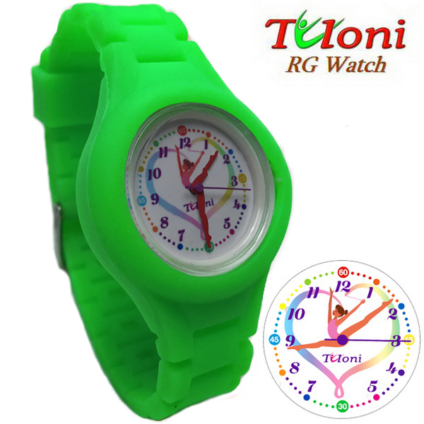 RG Watch Tuloni Des.#4 Strap #2 col. Green Art.T0204-2G