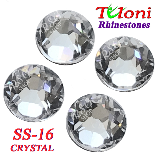Стразы Tuloni SS16 Crystal 1440 mod. Elite HotFix Flat Back