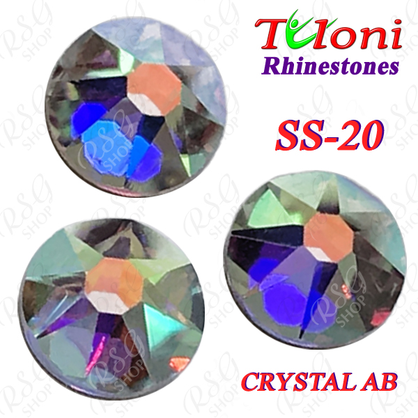 Strass Tuloni SS20 Crystal AB 1440 mod. Elite HotFix Flat Back