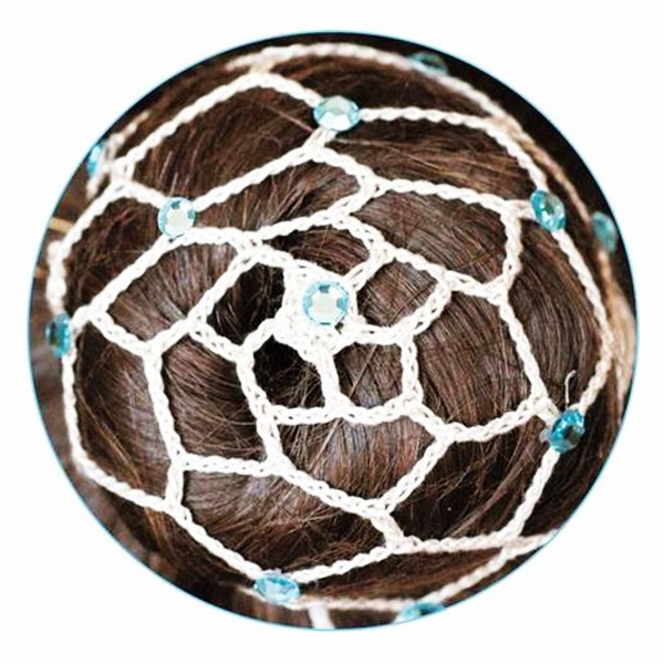 Сетка для волос Pastorelli Beige Сhignon Aquamarine Art. 00645