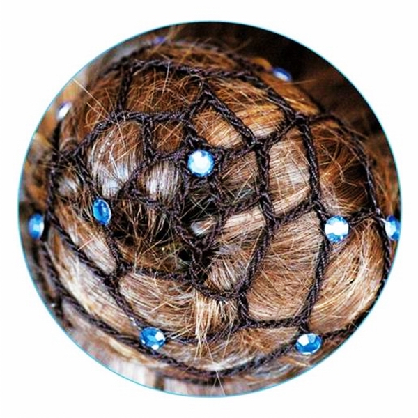 Сетка для волос Pastorelli Nero Chignon Blu Zaffiro Art. 00637