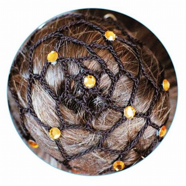 Сетка для волос Pastorelli Nero Chignon Br. Topazio Art. 00634