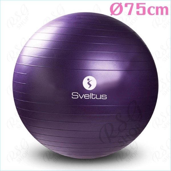 Мяч для фитнеса и йоги (фитбол) Sveltus 75 cm col. Violet S0445