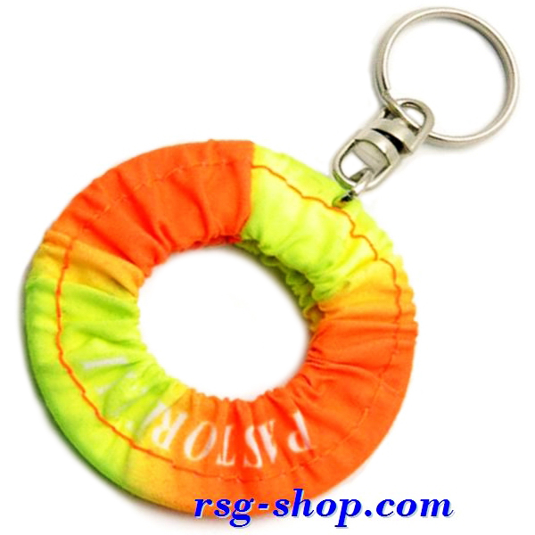 Anhänger Pastorelli Mini Hoop col. Yellow-Fluo Orange Art. 02669